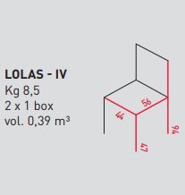 Дизайнерский стул Airnova Lolas - IV