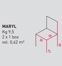 Обеденный стул Airnova Maryl