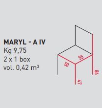 Обеденный стул Airnova Maryl - A IV