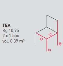 Обеденный стул Airnova Tea