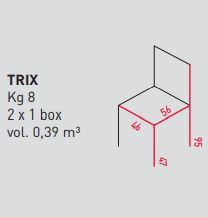 Стильный стул Airnova Trix