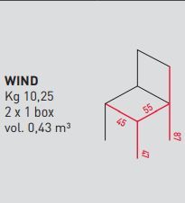 Обеденный стул Airnova Wind