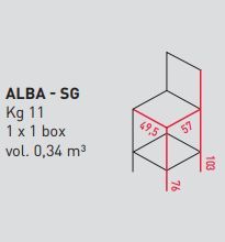 Барный стул Airnova Alba - SG