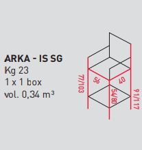 Барный стул Airnova Arka - IS SG