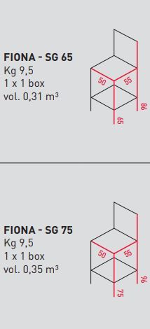 Дизайнерский стул Airnova Fiona - SG