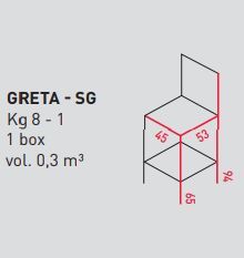 Стильный стул Airnova Greta - SG