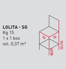 Вращающийся стул Airnova Lolita - SG