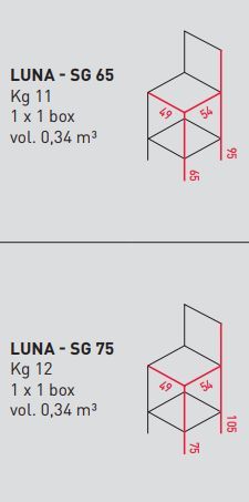 Дизайнерский стул Airnova Luna - SG