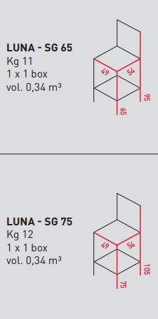 Дизайнерский стул Airnova Luna - SG