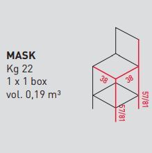 Барный табурет Airnova Mask