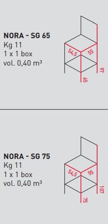 Мягкий стул Airnova Nora - SG