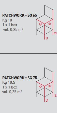 Барный стул Airnova Patchwork - SG