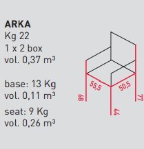 Вращающееся кресло Airnova Arka