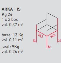 Дизайнерское кресло Airnova Arka - IS