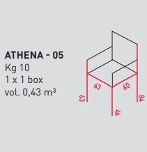 Стильное кресло Airnova Athena - 05