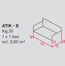 Дизайнерский диван Airnova Atik - D