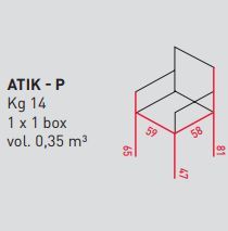 Удобное кресло Airnova Atik - P
