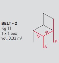 Стильное кресло Airnova Belt - 2