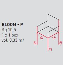 Уютное кресло Airnova Bloom - P