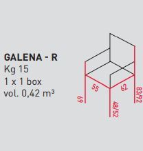 Офисное кресло Airnova Galena - R