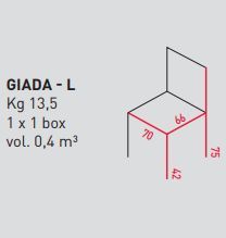 Кожаное кресло Airnova Giada - L