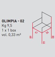 Стильное кресло Airnova Olimpia - 02