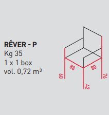 Стильное кресло Airnova Rêver - P