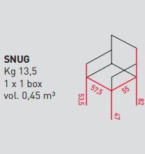 Дизайнерское кресло Airnova Snug