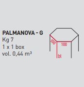 Журнальный столик Airnova Palmanova - P, G