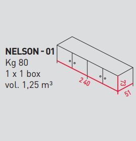 Широкий комод Airnova Nelson - 01