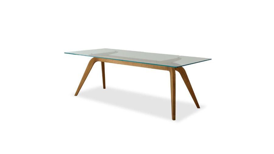 Стеклянный стол Airnova Wood - R