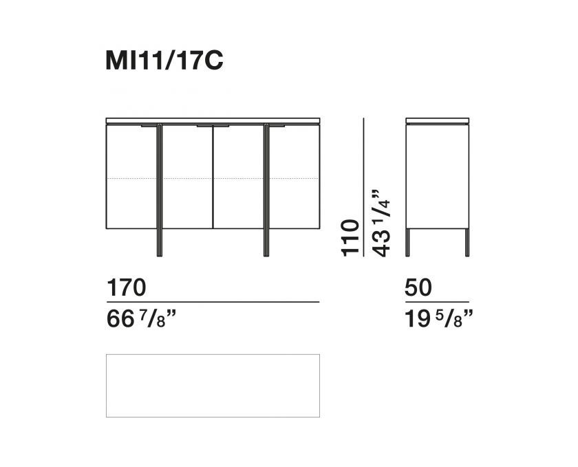 Элегантный буфет Molteni&C Irving