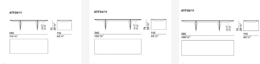 Удобный стол Molteni&C Ava Table