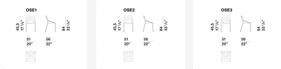 Дизайнерский стул Molteni&C Outline