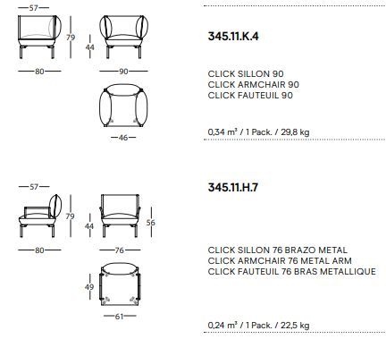Дизайнерское кресло Sancal Click