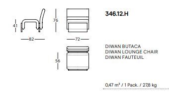 Дизайнерское кресло Sancal Diwan