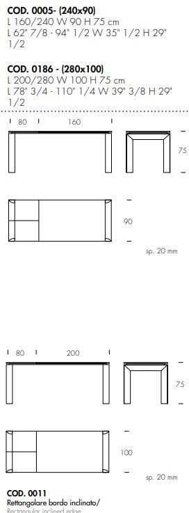 Стол-трансформер Tonin Casa Dada T8082ALC_wood