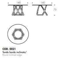 Обеденный стол Tonin Casa York T8097FSM_ceramic