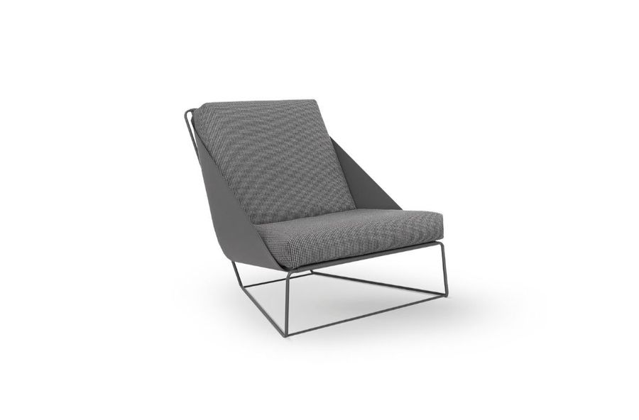 Кресло с пуфом для ног Bonaldo Alfie