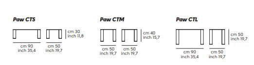 Современный столик Midj Paw