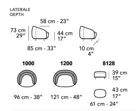 Вращающееся кресло Nicoline Nest Swivel