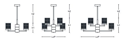 Шикарная люстра Italamp 725 Quarzo