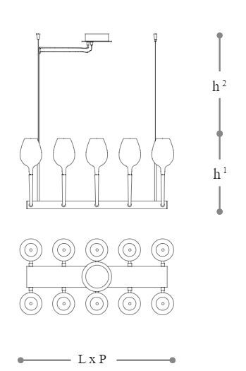 Шикарный светильник Italamp 3050 Rosè