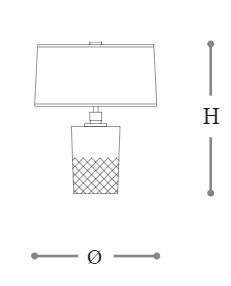 Настольный светильник Italamp 8167 Neroli