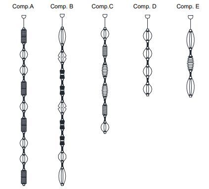 Современный светильник Italamp T1800 Collier