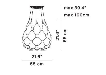 Подвесной светильник Luce Plan Mesh