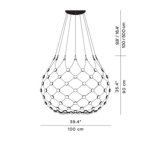 Подвесной светильник Luce Plan Mesh