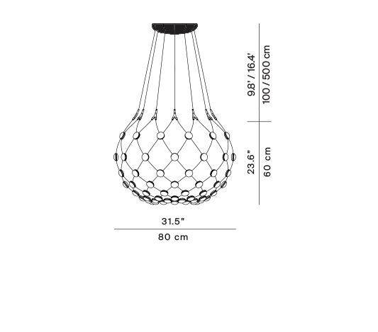 Подвесной светильник Luce Plan Mesh