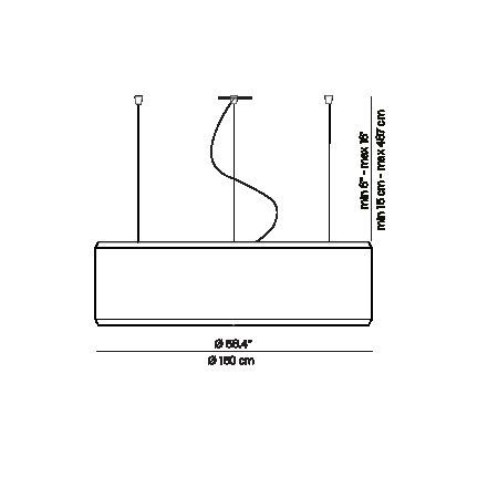 Шикарный светильник Luce Plan Silenzio