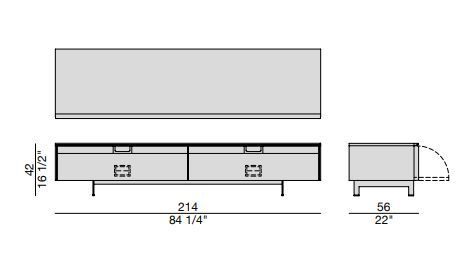 Тумба для ТВ Porada Matics TV